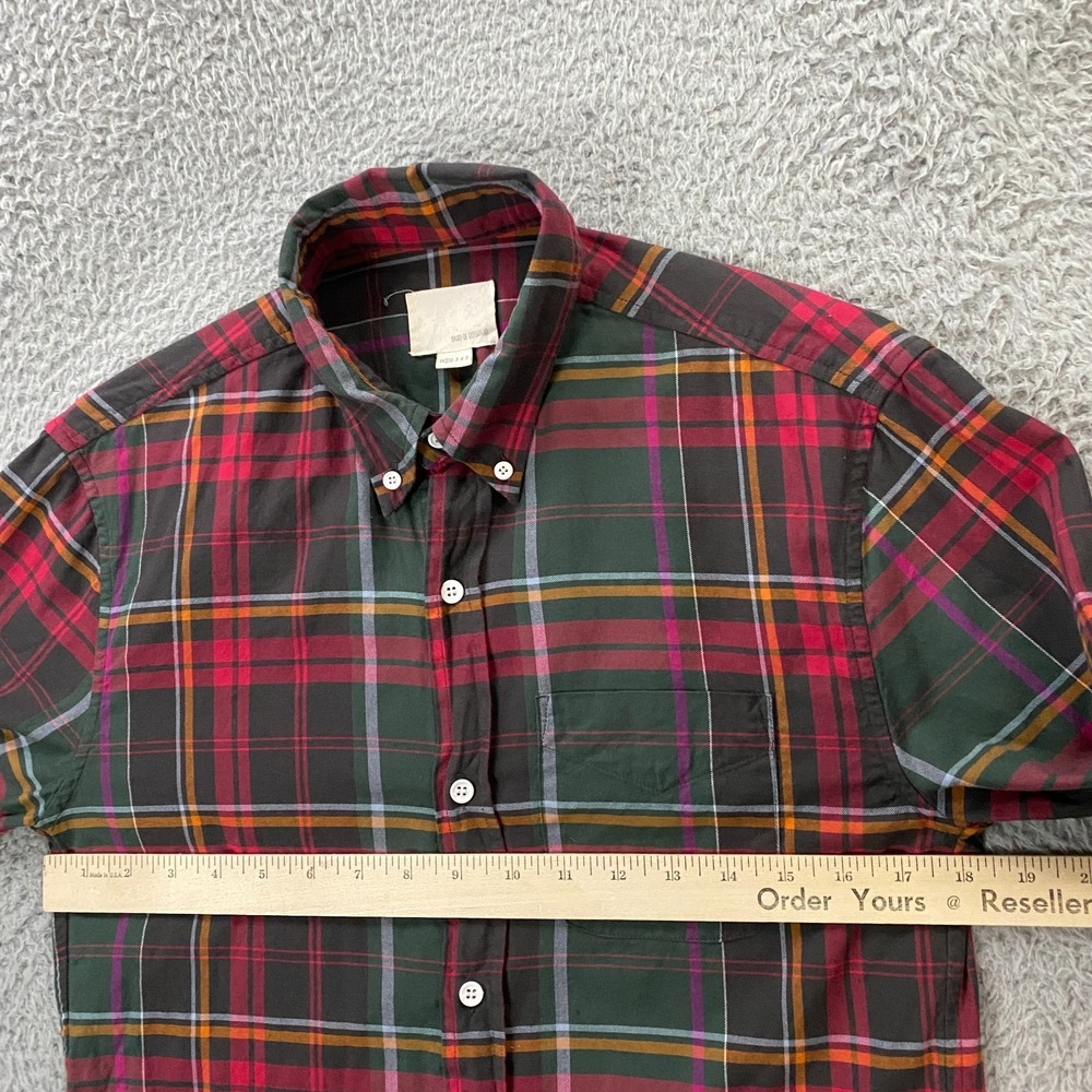 Band‎ of Outsiders Shirt Mens Small (1) Plaid Button Down Preppy Spring Summer - Picture 7 of 9
